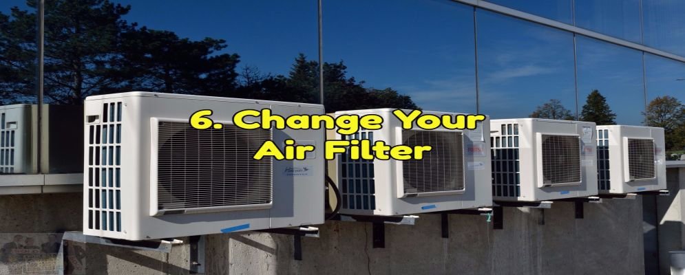 change your air filters